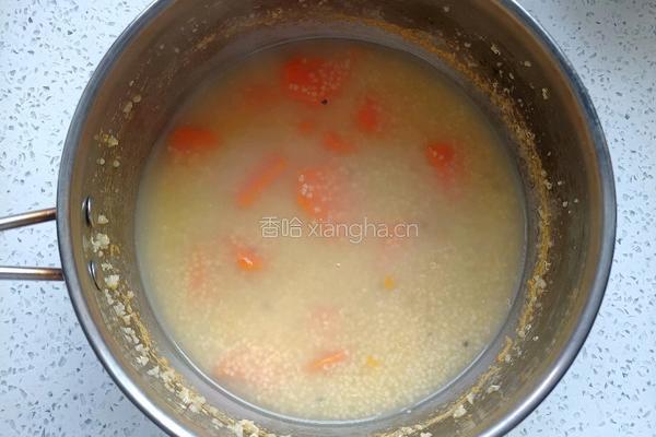 红薯小米藜麦粥的做法图解6