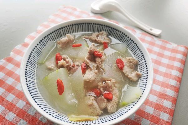 滑肉冬瓜汤的做法图解11
