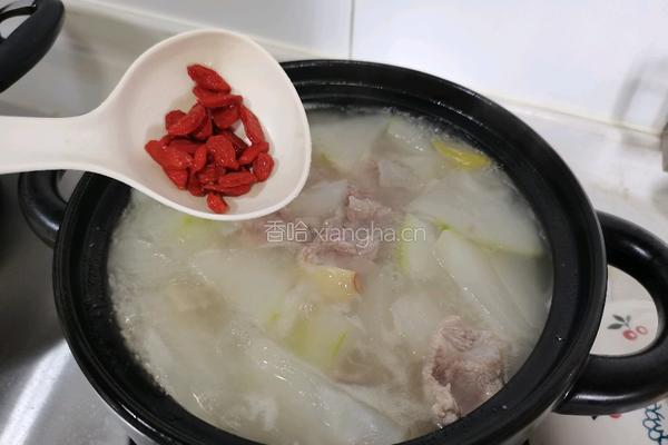 滑肉冬瓜汤的做法图解9