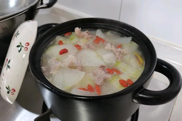 滑肉冬瓜汤的做法图解10