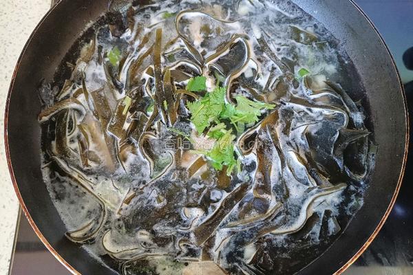 海带丝肉片汤的做法图解9