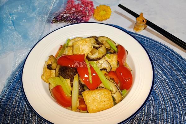 香菇豆腐的做法图解1