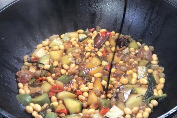 萝卜炖黄豆的做法图解11