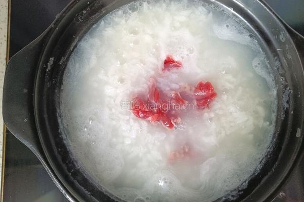 牛肉青菜砂锅粥的做法图解6