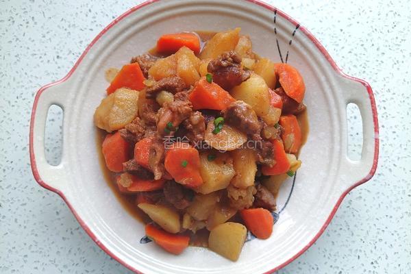 土豆胡萝卜炖牛肉的做法图解14