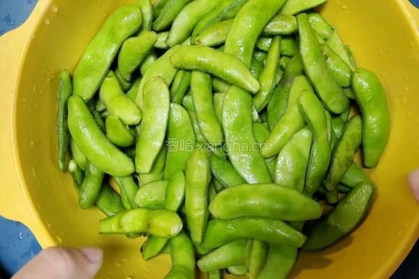 五香毛豆的做法图解4