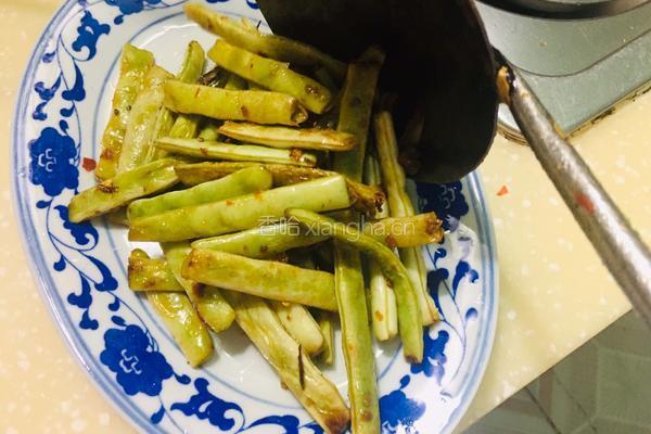 素版干煸四季豆的做法图解8