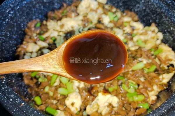 蒜苔鸡蛋炒外婆菜的做法图解8