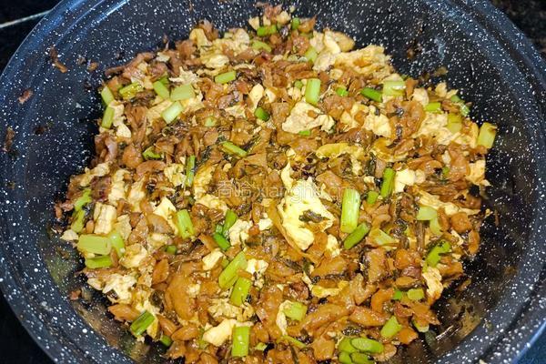 蒜苔鸡蛋炒外婆菜的做法图解10