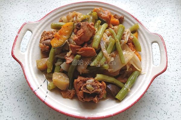 鸡肉烩菜的做法图解15