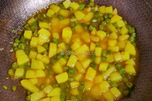 土豆豇豆角打卤面的做法图解8
