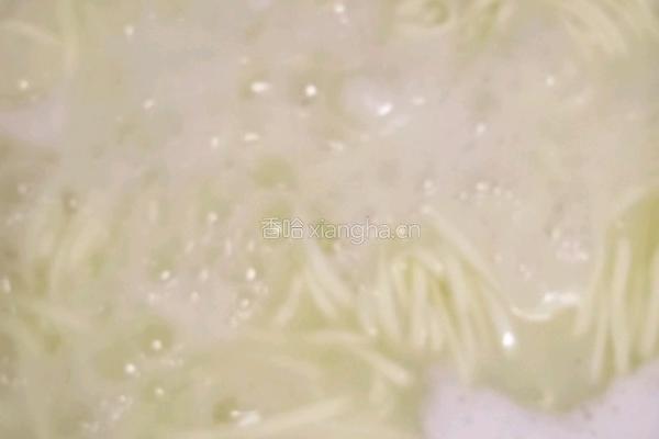土豆豇豆角打卤面的做法图解11
