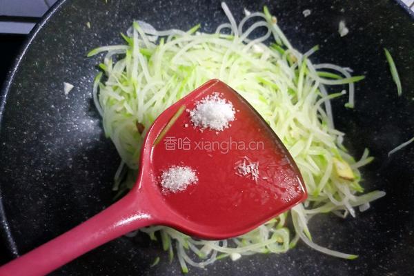炒萝卜丝的做法图解9