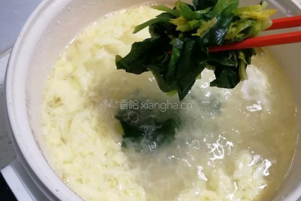 菠菜鸡蛋汤的做法图解6
