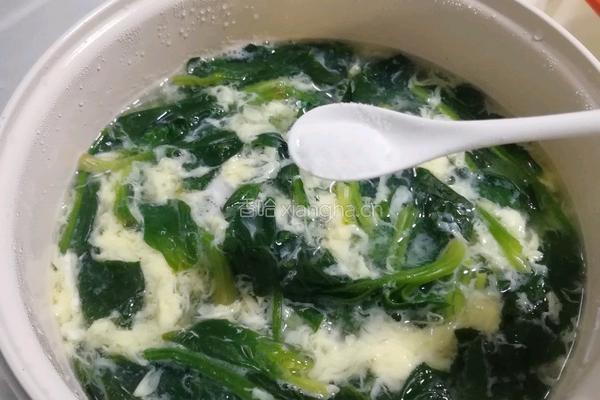 菠菜鸡蛋汤的做法图解7