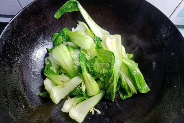海米油菜的做法图解8