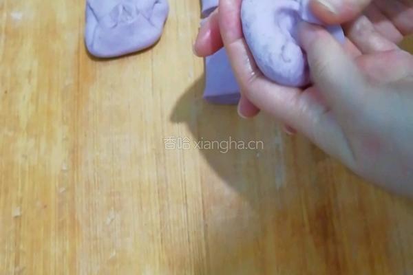 苏子馅紫薯酥饼的做法图解11