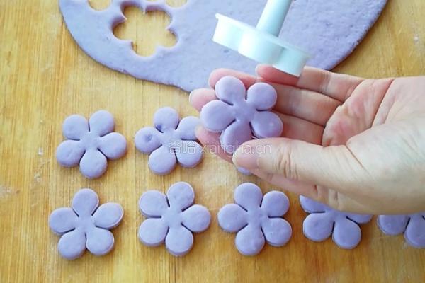 紫薯花朵的做法图解5