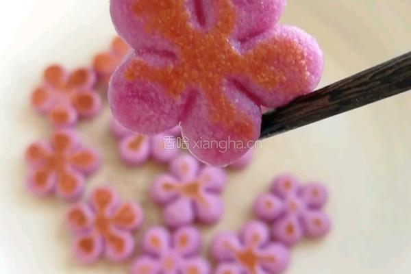 紫薯花朵的做法图解7