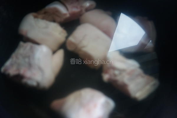 黄豆炖猪蹄的做法图解3