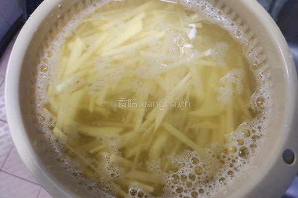 清炒土豆丝的做法图解3