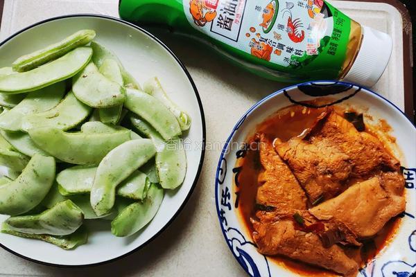 扁豆焖蛋饺的做法图解1