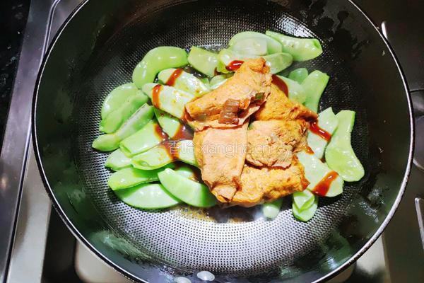 扁豆焖蛋饺的做法图解5