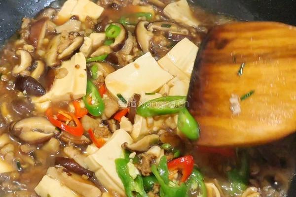 香菇烧豆腐的做法图解9