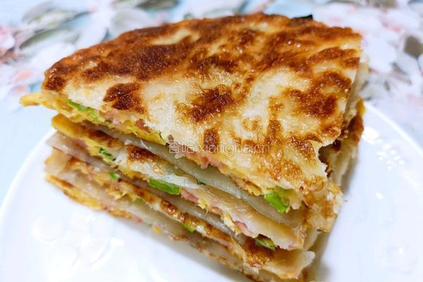 手抓饼版三明治的做法图解13