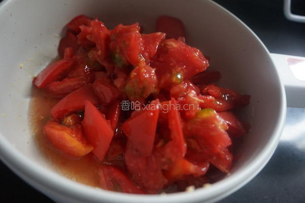 番茄炒蛋盖浇饭的做法图解8