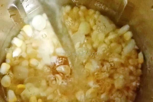 鲜榨玉米汁的做法图解5