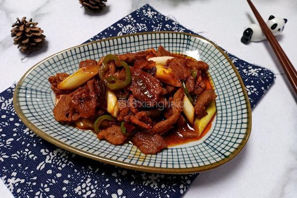 小炒牛肉的做法图解12