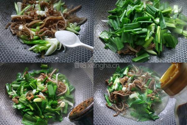 大蒜牛百叶的做法图解5