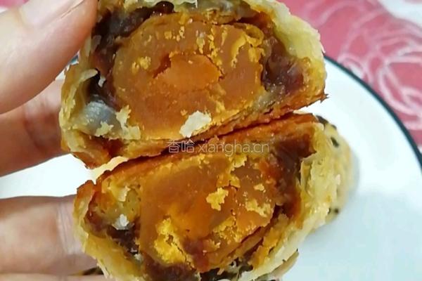 蛋黄酥的做法图解9