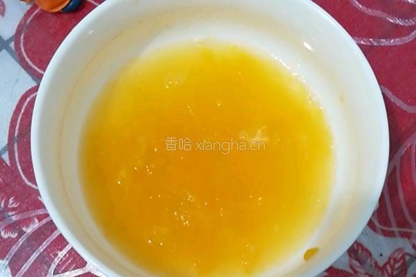 鲜橙松饼的做法图解2