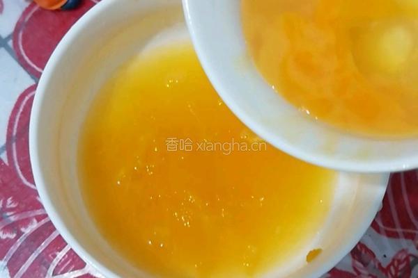 鲜橙松饼的做法图解3