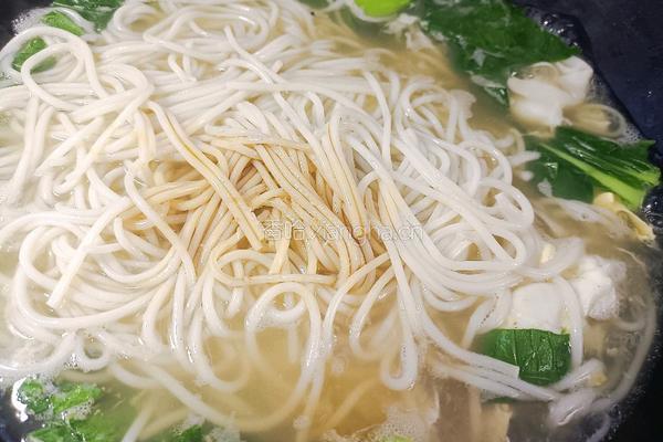 青菜鸡蛋汤粉的做法图解7