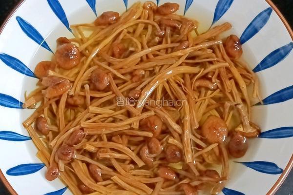 茶树菇烧排骨的做法图解1