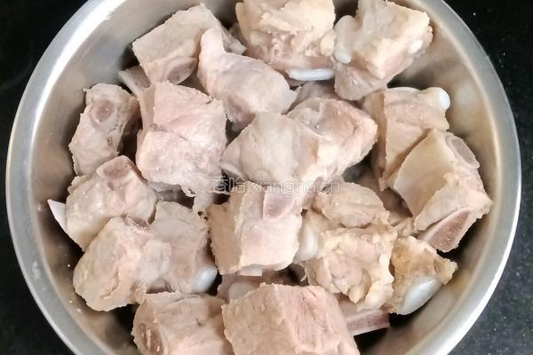 茶树菇烧排骨的做法图解4