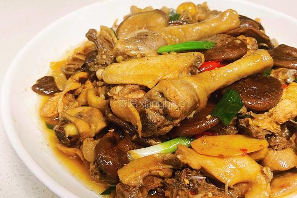 香菇炒鸡的做法图解8
