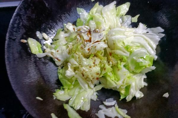 手撕包菜的做法图解8