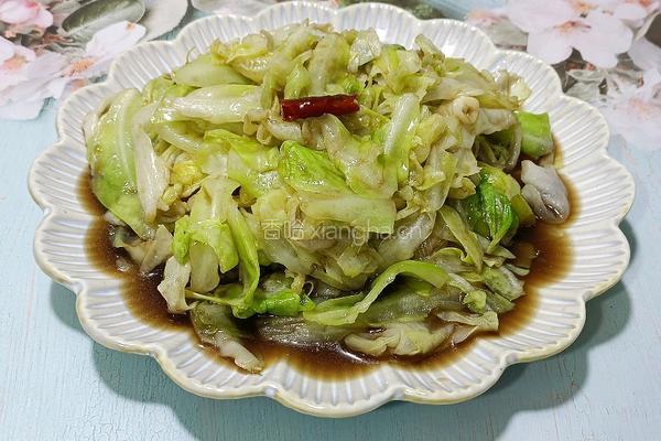 手撕包菜的做法图解9