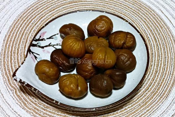 话梅栗子烧小排的做法图解2