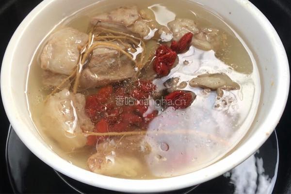 人参炖羊肉的做法图解9