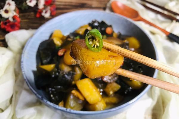 海带烧土豆的做法图解12