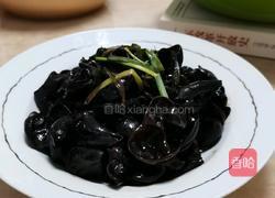 葱烧黑木耳的做法图解10