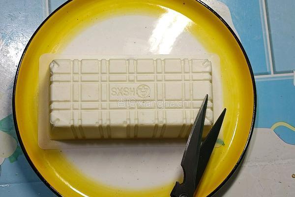 浇汁豆腐的做法图解3