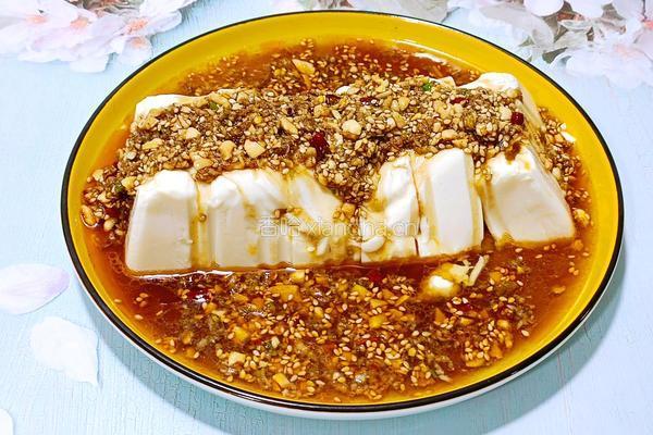 浇汁豆腐的做法图解11