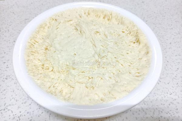 发面绿豆饼的做法图解4