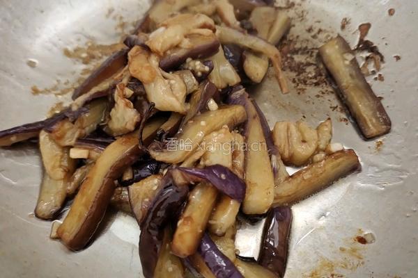 油焖茄子的做法图解10
